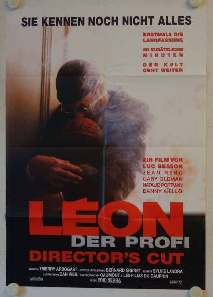 Leon: Der Profi - Directors Cut originales deutsches Filmplakat (R96)